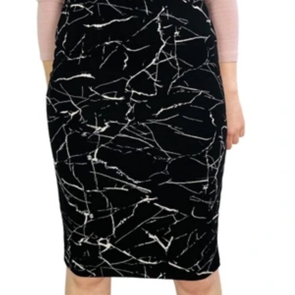 Vintage 90 skirt Velvet Burnout Abstract Celestial Strike Firework Goth M - Picture 1 of 10